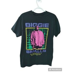 Biggie Smalls Brooklyn NY TShirt Men's Size Medium Very Hard To Find Graphic